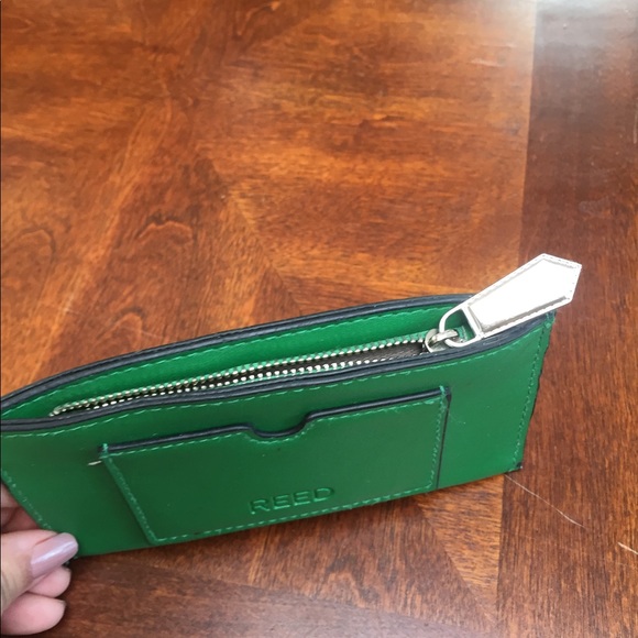 Kelly Green Reed Wallet - Picture 2 of 3
